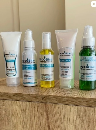 Productos de cuidado PodoBlue